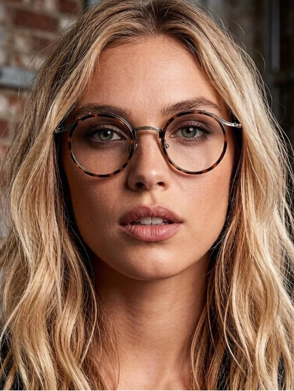 Blue Light Blocking Reading Glasses, Retro, Steam Punk, Lightweight, Round Frame
